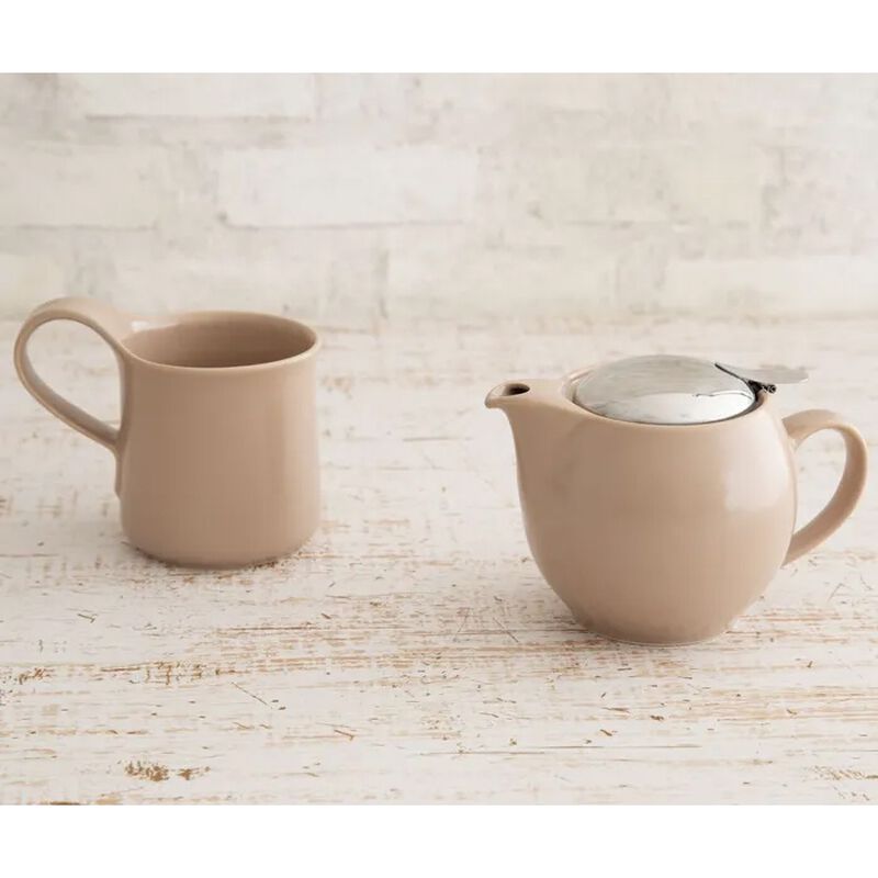 Zero Teapot 450ml Silky Beige image number 1